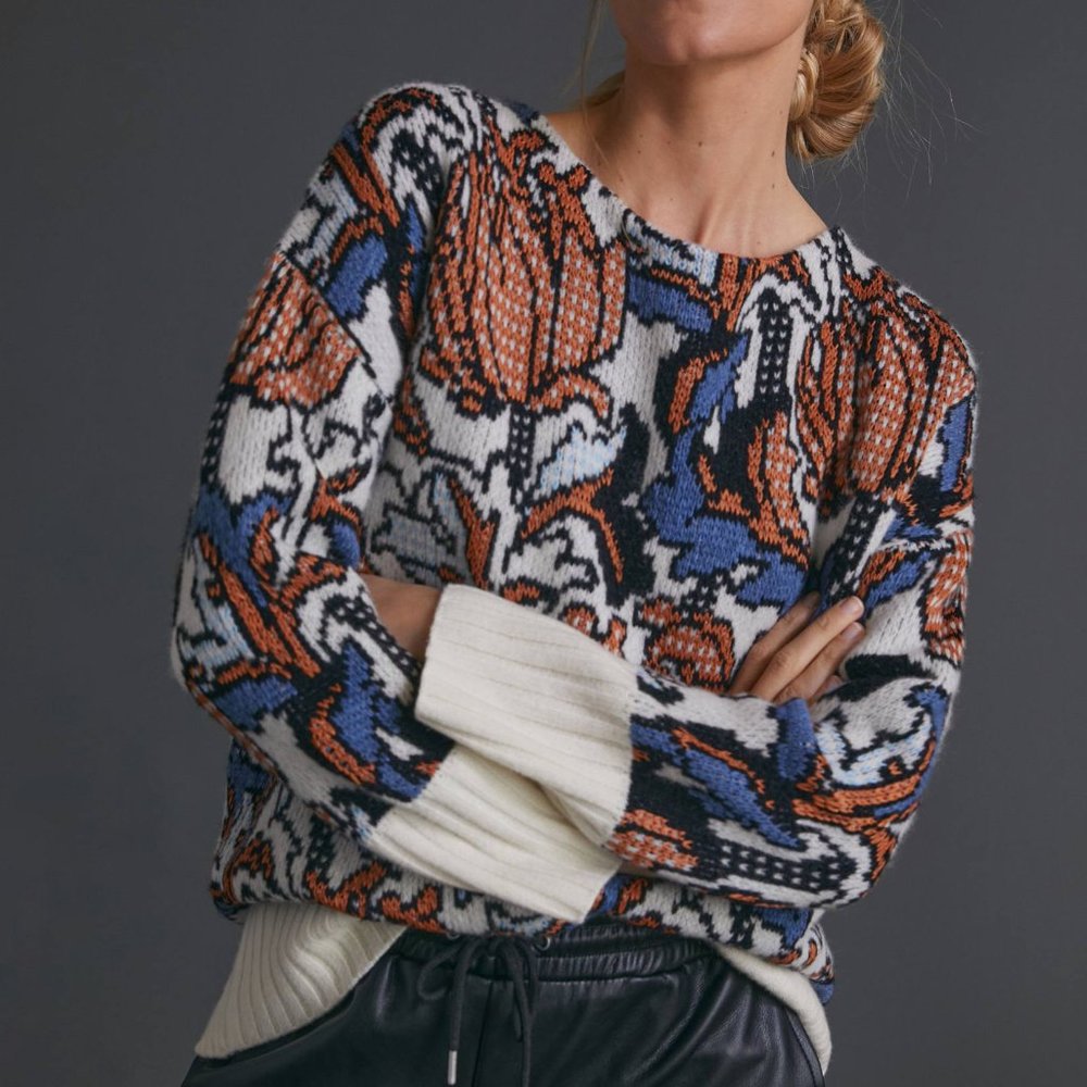 HTF Anthropologie Eris Sweater